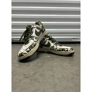 Nike Air Force 1 Low Camo White Green 8.5 Women / 7 Men 315115-131